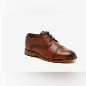 Stacy Adams Dickinson Cap Toe Oxford - Kids' in Cognac 8m